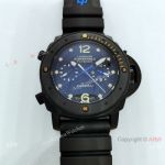 New Panerai Submersible Flyback PAM615 All Black Watch 47MM_th.jpg